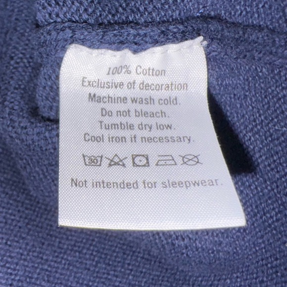 Janie and Jack Hooded Cardigan Sweater Nautical Anchor Baby Boy 6-12 Months. - Picture 4 of 4